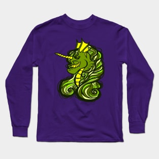 Unicorn From The Black Lagoon Long Sleeve T-Shirt
